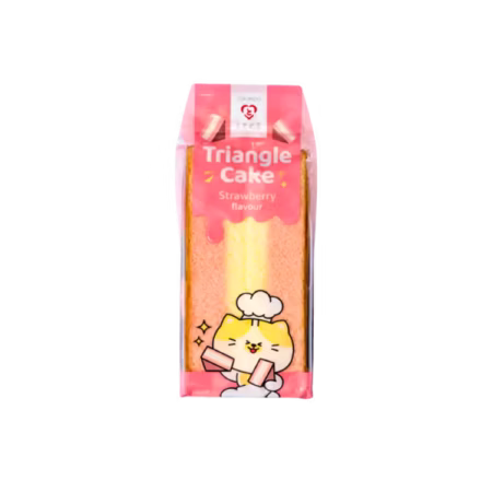 TOKIMEKI Triangle Sponge Cake Strawberry Flavour 90g