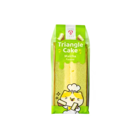 TOKIMEKI Triangle Sponge Cake Matcha Flavour 90g