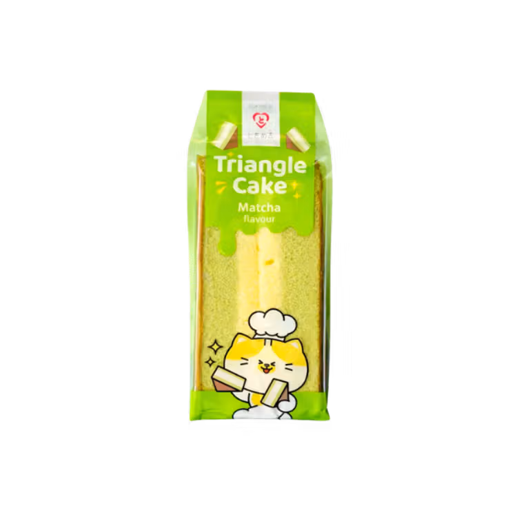 TOKIMEKI Triangle Sponge Cake Matcha Flavour 90g